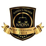 Nation's Premier NAOPLA Top Ten Ranking 2014